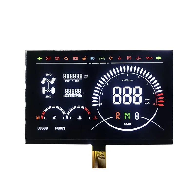 Segmentų LCD ekrano modulis